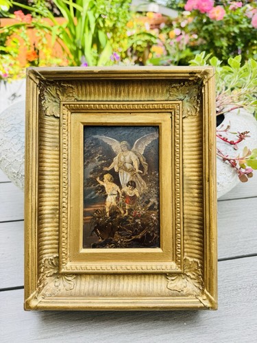 Quadro vintage vittoriano il - quadro,