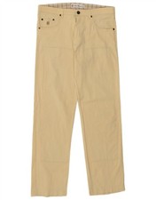 CONTE OF FLORENCE Pantalone Uomo Dritto Casual IT 50 Large W34 L30 Beige BL01