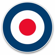 2 adesivi in vinile 20 cm -