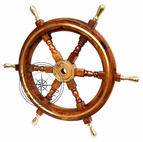 Volante nave nautica legno - volante,