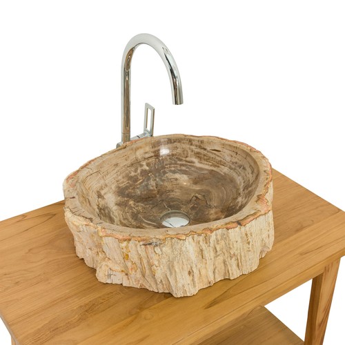 Lavabo appoggio legno - appoggio,