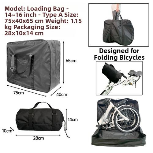 Borsa bici pieghevole leggera - borsa,