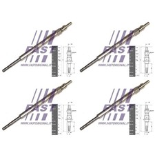 4x CANDELE FAST FT82720 adatte