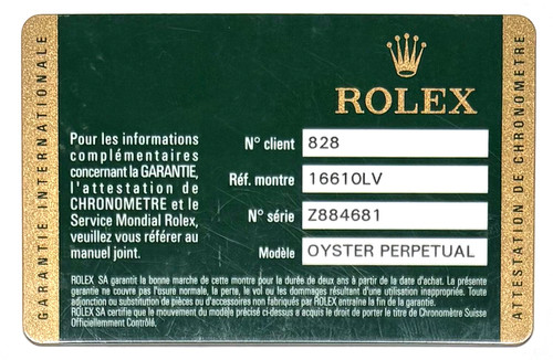 Rolex 16610lv kermit - rolex,