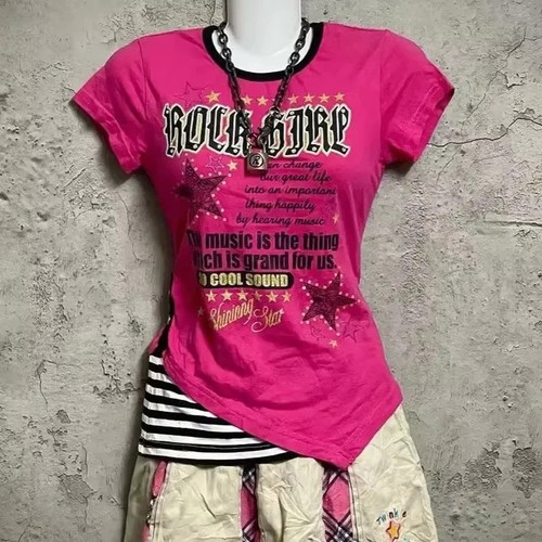 Shirt crop top - t-shirt, donna