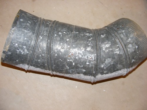 Antico tubo stufa zincato - antico,