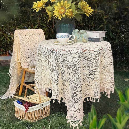 Tovaglia 120x120 vintage - vintage, in