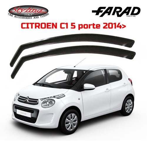 Deflettori citroen 2014 in - deflettori, c1