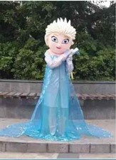 Costume mascotte FROZEN olaf elsa anna per festa carnevale adulto vestito fantasia