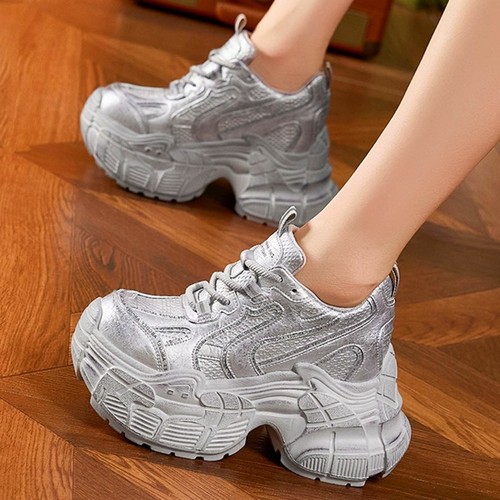 Sneaker moda donna pelle