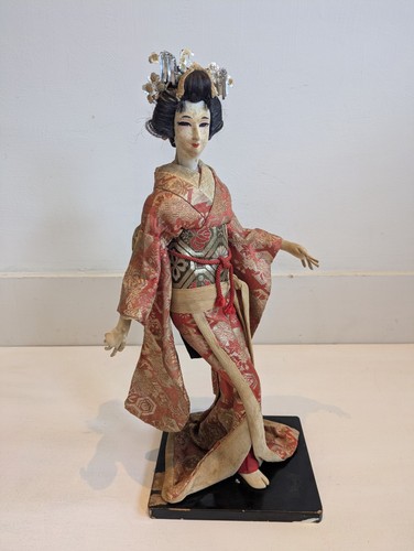 Japanese geisha doll - doll, in