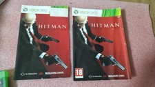 4853-Manuale + Copertina Hitman Absolution Xbox 360