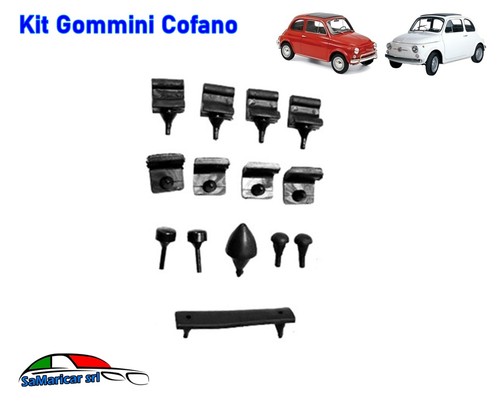 Kit pezzi gommini cofano - kit,