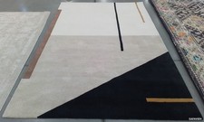 IVORY / BLACK 6'-0" x 9'-0"