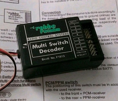 Robbe futaba decoder - robbe,
