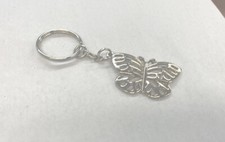 Sturdy Butterfly Silver Tone