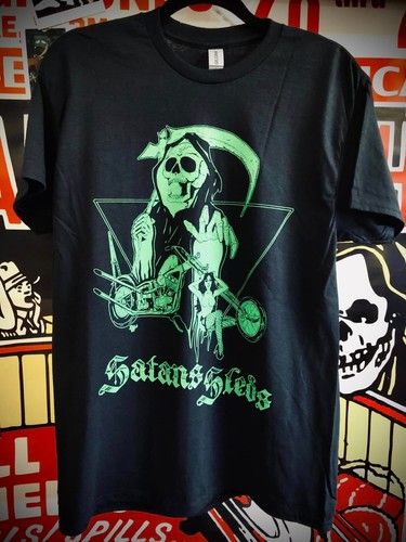 Shirt motociclista satan - t-shirt,