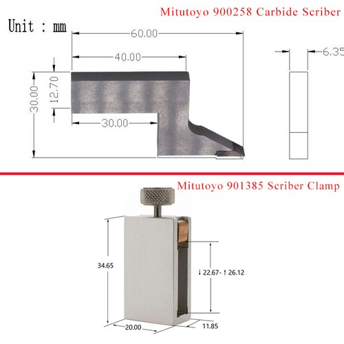 Mitutoyo scriber con - mitutoyo, in