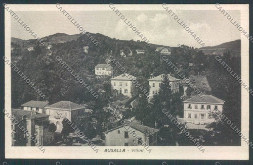 Genova busalla cartolina - genova,