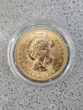 Moneta Da Collezione Sterlina Regina Elisabetta II 1963 In Oro 