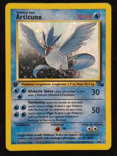 Articuno holo 1ª - 2/62,
