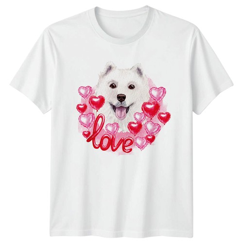 Shirt donna samoiedo cane - t-shirt,