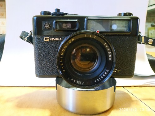 Macchina fotografica yashica - macchina,