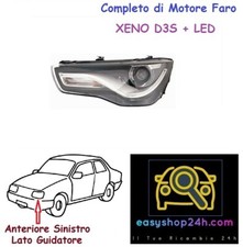 FARO FANALE PROIETTORE ANTERIORE SX PER AUDI A1 8X 2010 2014 D3S LED XENON