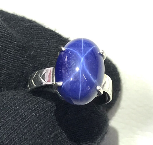 Anello uomo zaffiro - uomo, stella