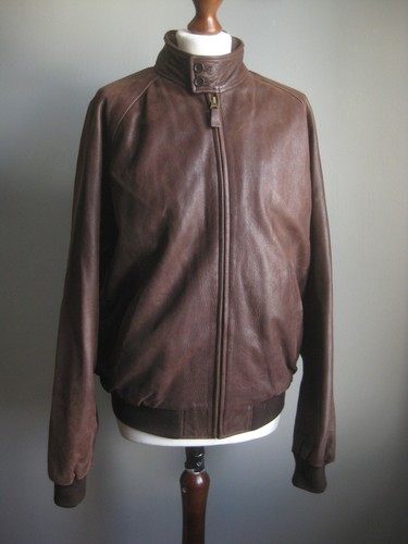 Giacca pelle 44 - m&s, bomber