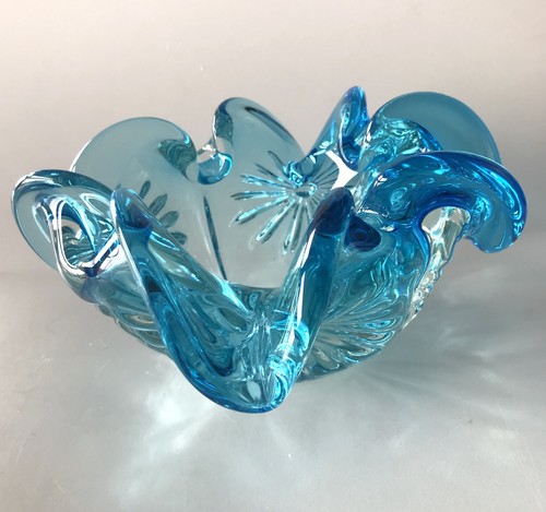 Vintage blue murano - murano, art