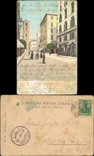 Cartolina Savona Via