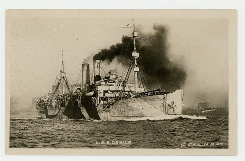 Uss dekalb navy 1917 - dekalb, foto