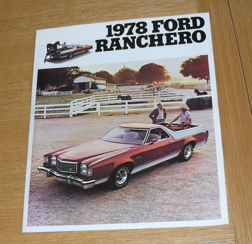 Brochure ford ranchero - ford,