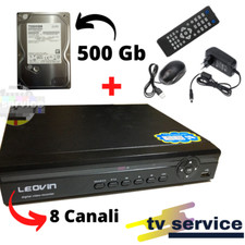 DVR 8 Canali AHD + Hard Disk