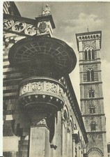 PRATO (PO) - PULPITO DI DONATELLO E CAMPANILE DUOMO - NON VIAGGIATA -VEDI FOTO