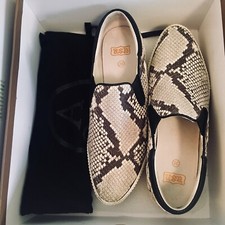 Ash Karma Pyton Print Slip-on Trainer 38 usato