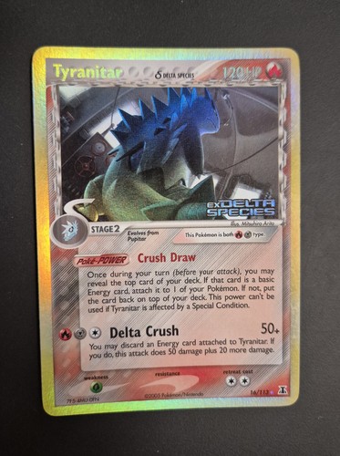 Pokemon card tyranitar delta - pokemon,