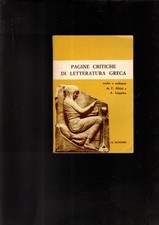 PAGINE CRITICHE DI LETTERATURA