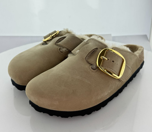 Zoccoli shearling nuovi - zoccoli,