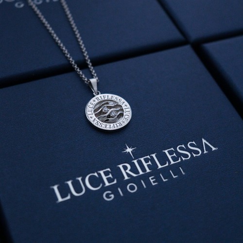 Ciondolo luce riflessa - riflessa, argento