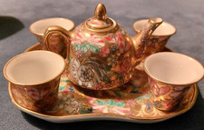 Servizio da The Vintage Porcellana Cinese ( Teiera+4Tazzine+Vassoio)
