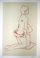 UGO GIERI - Lotto litografie - NUDI