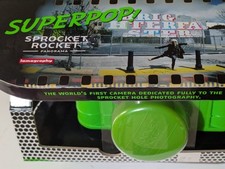 SPROCKET ROCKET Fotocamera PANORAMA Lomography Grandangolo 35mm Photo MAI USATA