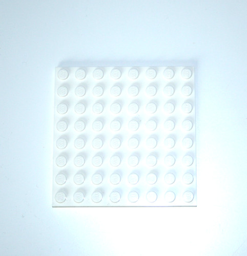 Piastra lego 8x8 41539 - piastra,