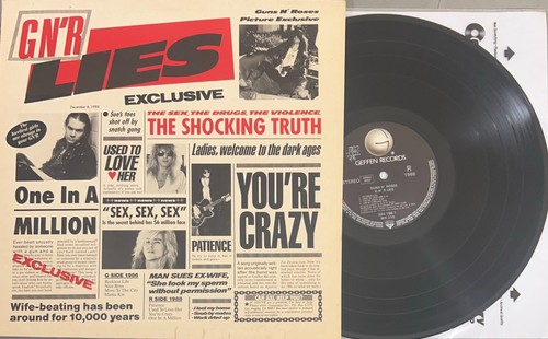 Guns roses lies first - n, press