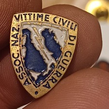 Vecchia Spilla Medaglia Mm 20