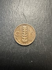 5 centesimi 1921 - Re Vittorio