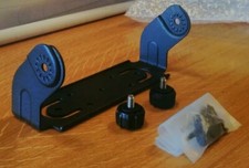 Lotto 3 STAFFE con viti per apparati radio veicolari e fissi per HYTERA