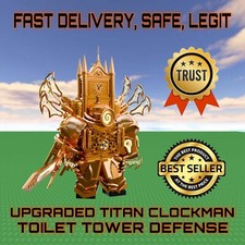 Upgraded Titan Clock man |